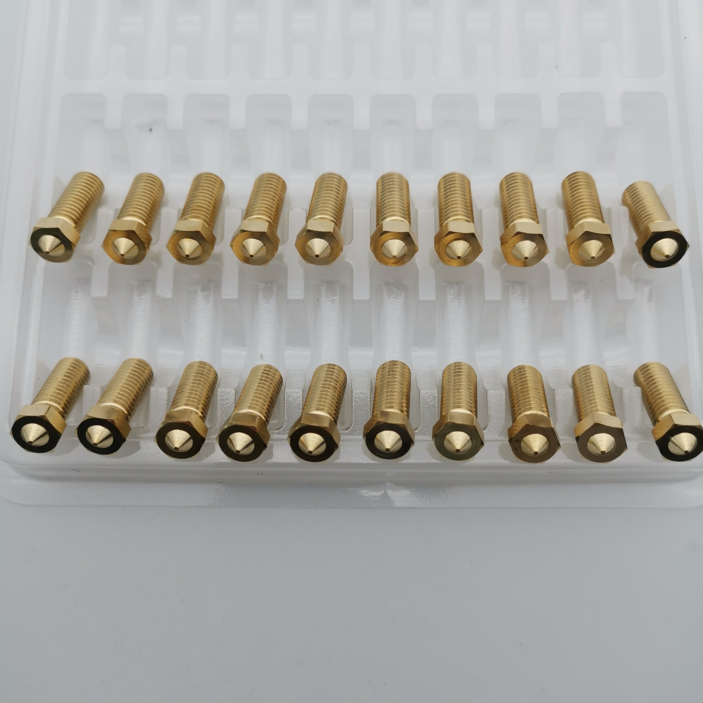 黄铜喷嘴/喷嘴/金属喷嘴/3D打印机喷嘴/微小孔零件加工/打印喷嘴/工业喷嘴