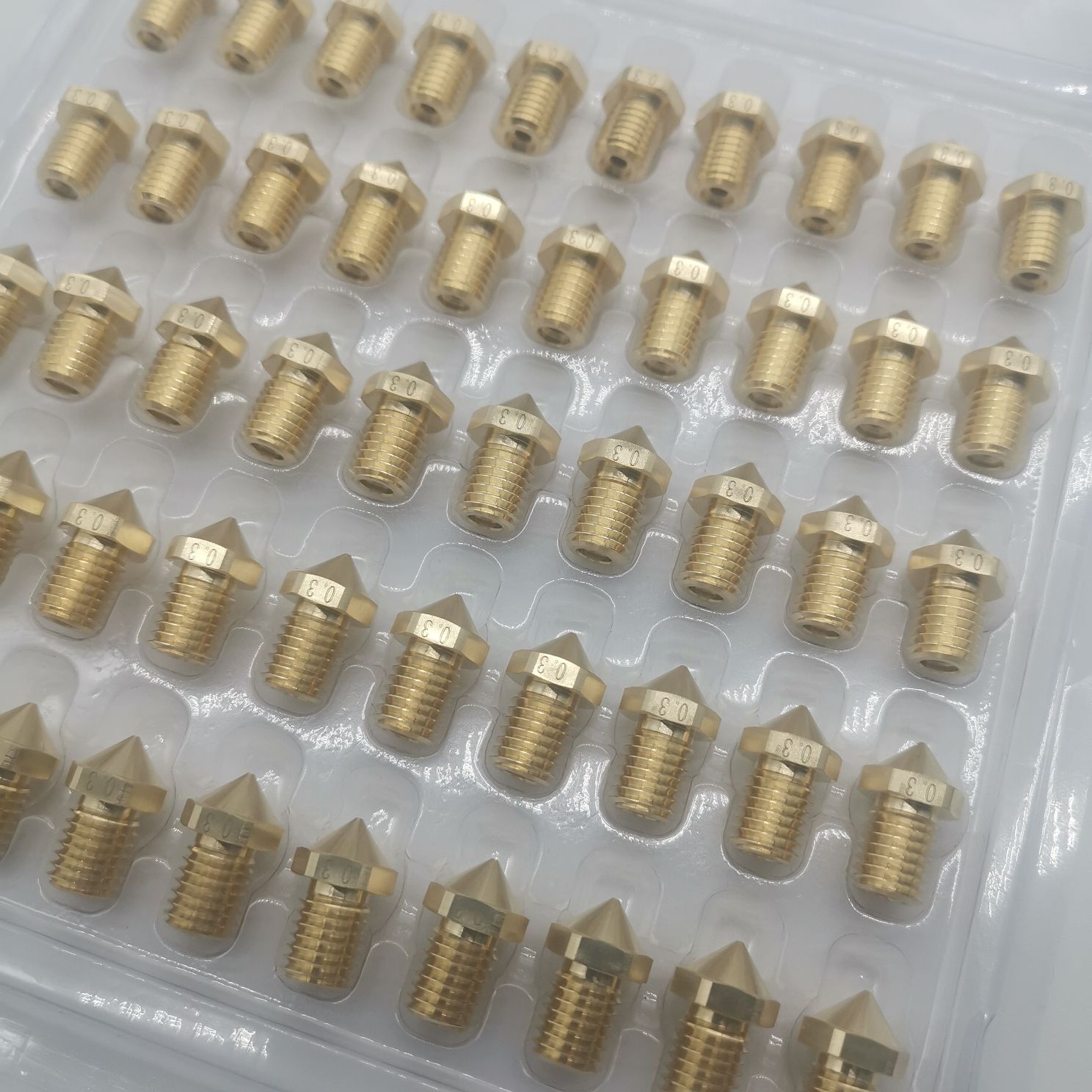 黄铜喷嘴/喷嘴/3D打印机配件/3D打印机喷嘴/工业喷嘴/高压喷嘴/清洗喷嘴/精密微小孔零件加工