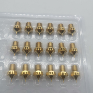 黄铜喷嘴/喷嘴/3D打印机喷嘴/精密微小孔零件加工/打印喷嘴/工业喷嘴/3D打印机零件加工/黄铜加工