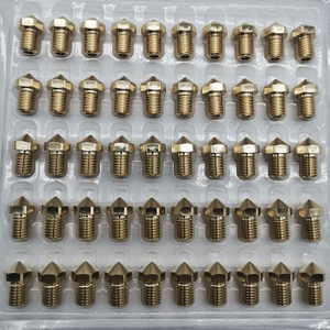 喷嘴/3D打印机喷嘴/黄铜喷嘴/微小孔加工/3D打印机零件加工/工业喷嘴