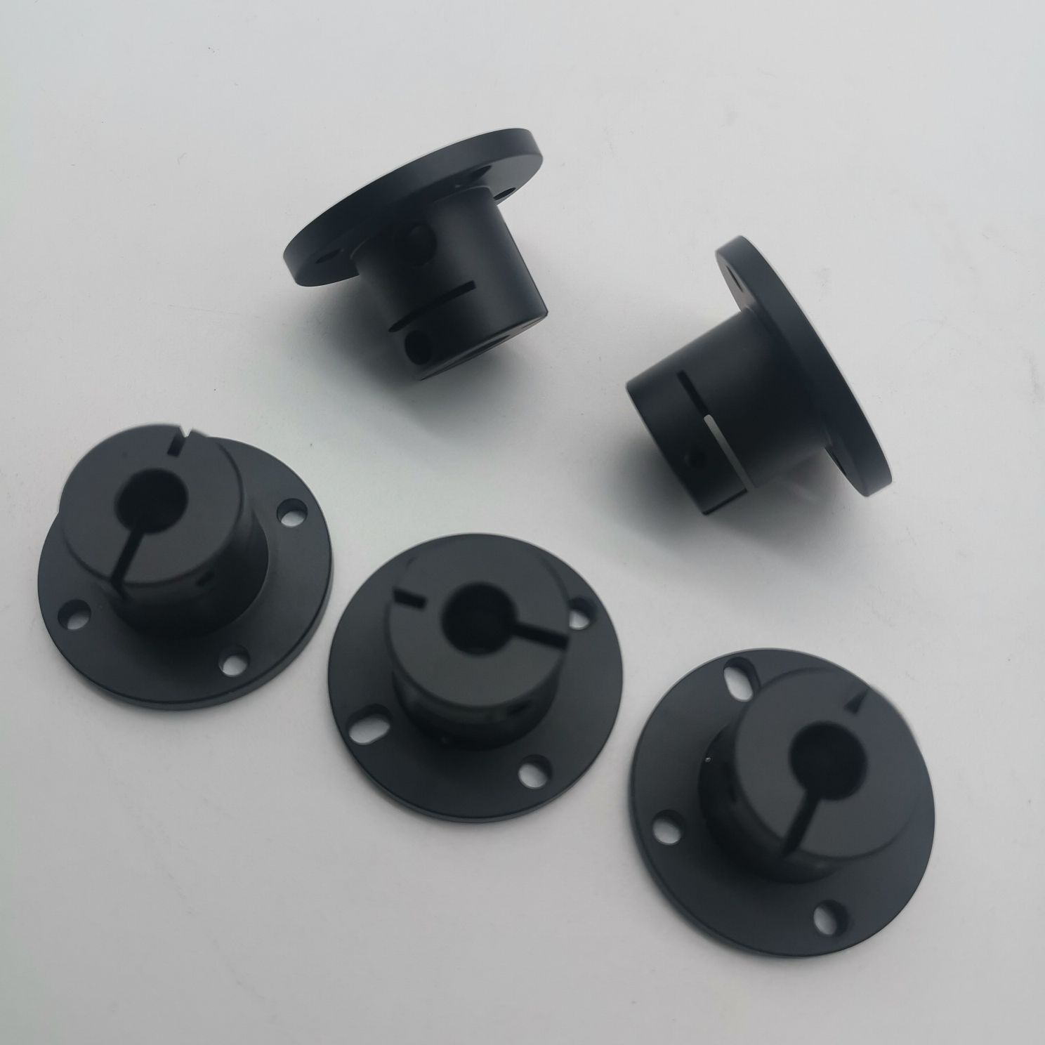 夹具/表面发黑铝加工件/光纤连接件/光纤通讯连接件/精密零件加工