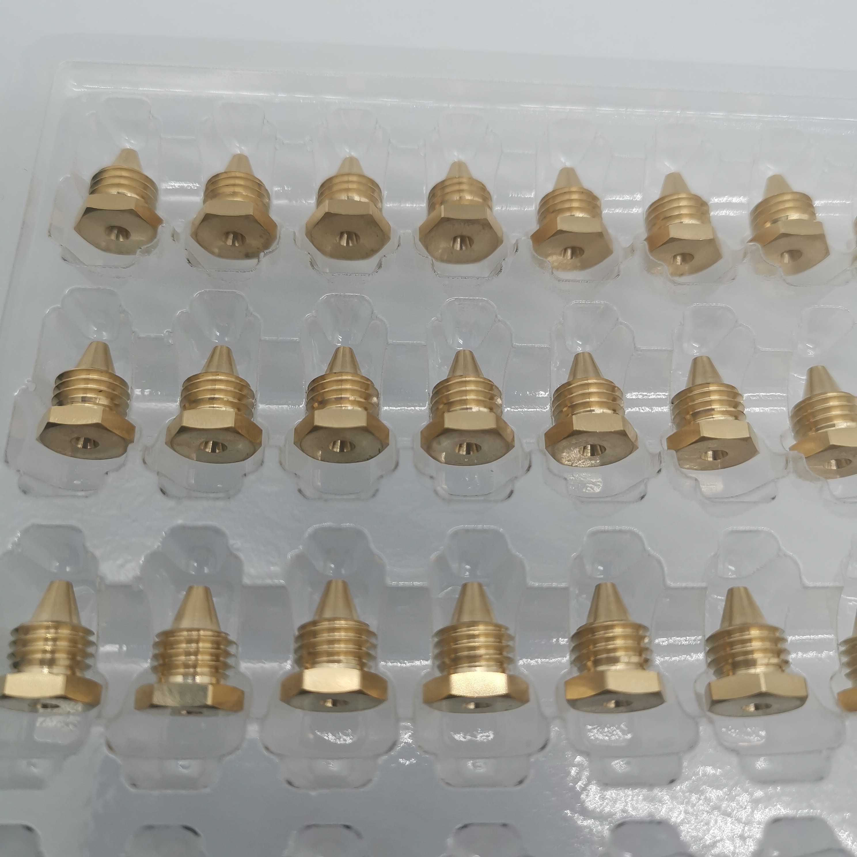 黄铜喷嘴/喷嘴/金属喷嘴/3D打印机喷嘴/走心机零件加工/打印喷嘴/工业喷嘴