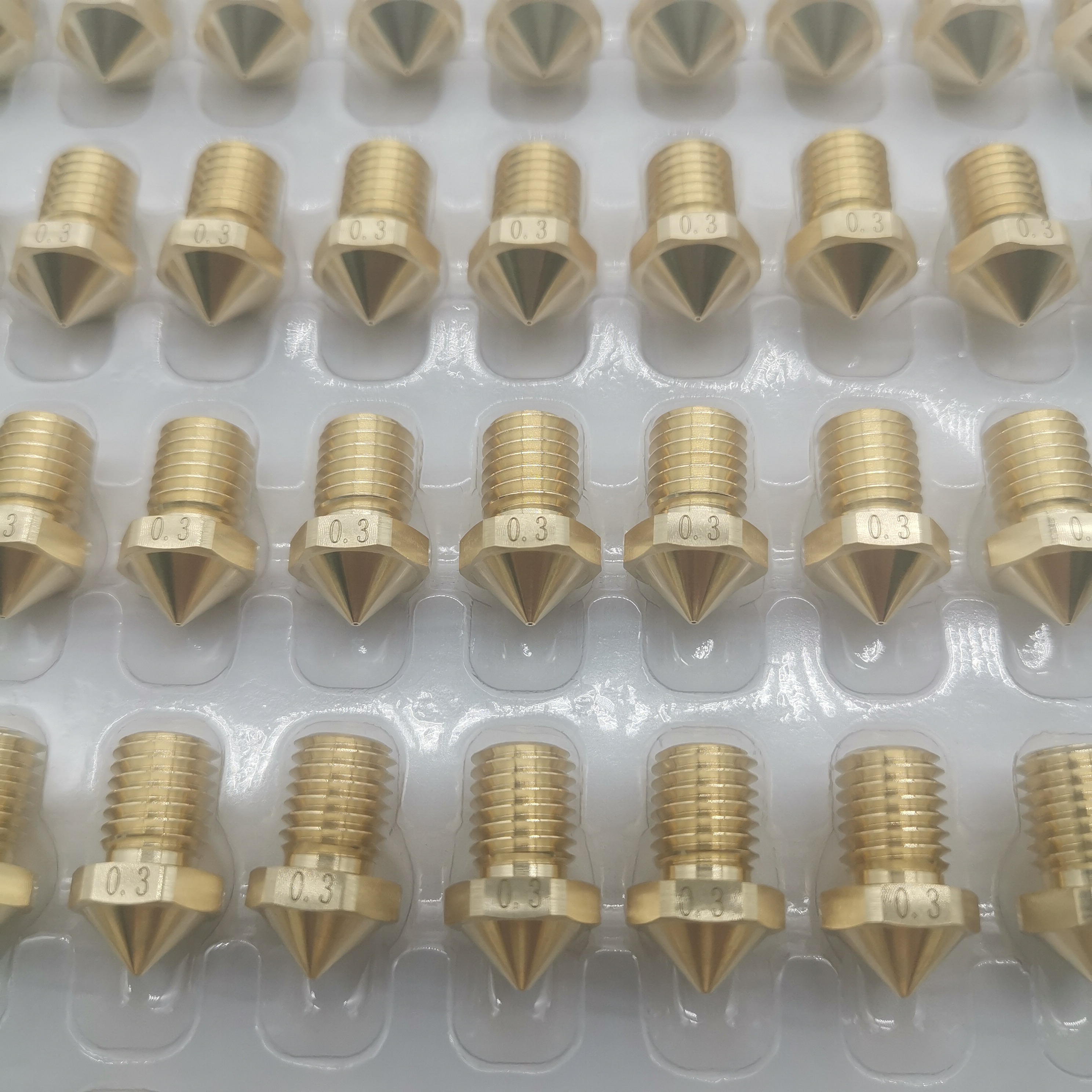 黄铜喷嘴/喷嘴/3D打印机配件/3D打印机喷嘴/工业喷嘴/高压喷嘴/清洗喷嘴/精密微小孔零件加工