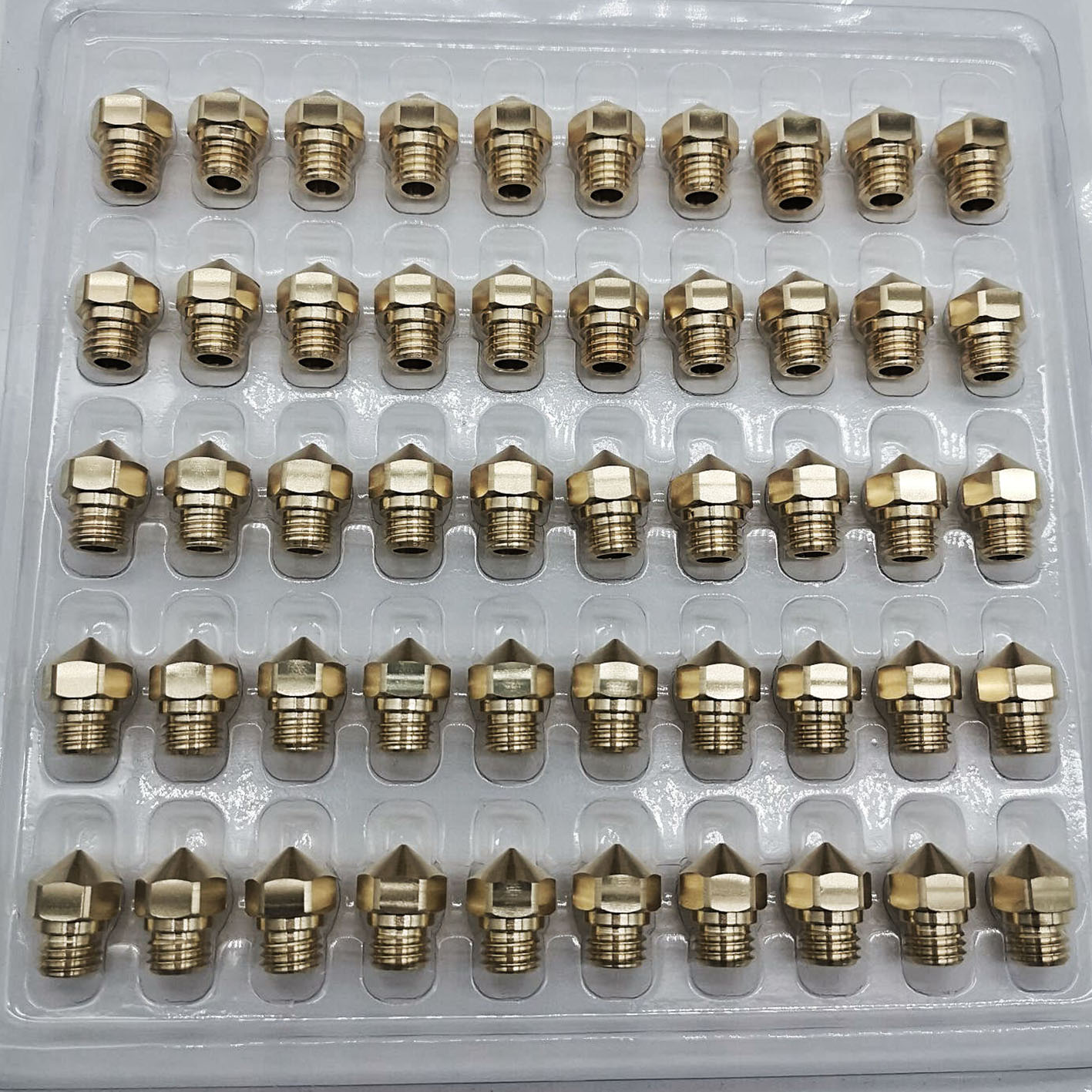 喷嘴/3D打印机喷嘴/黄铜喷嘴/微小孔加工/3D打印机零件加工/工业喷嘴