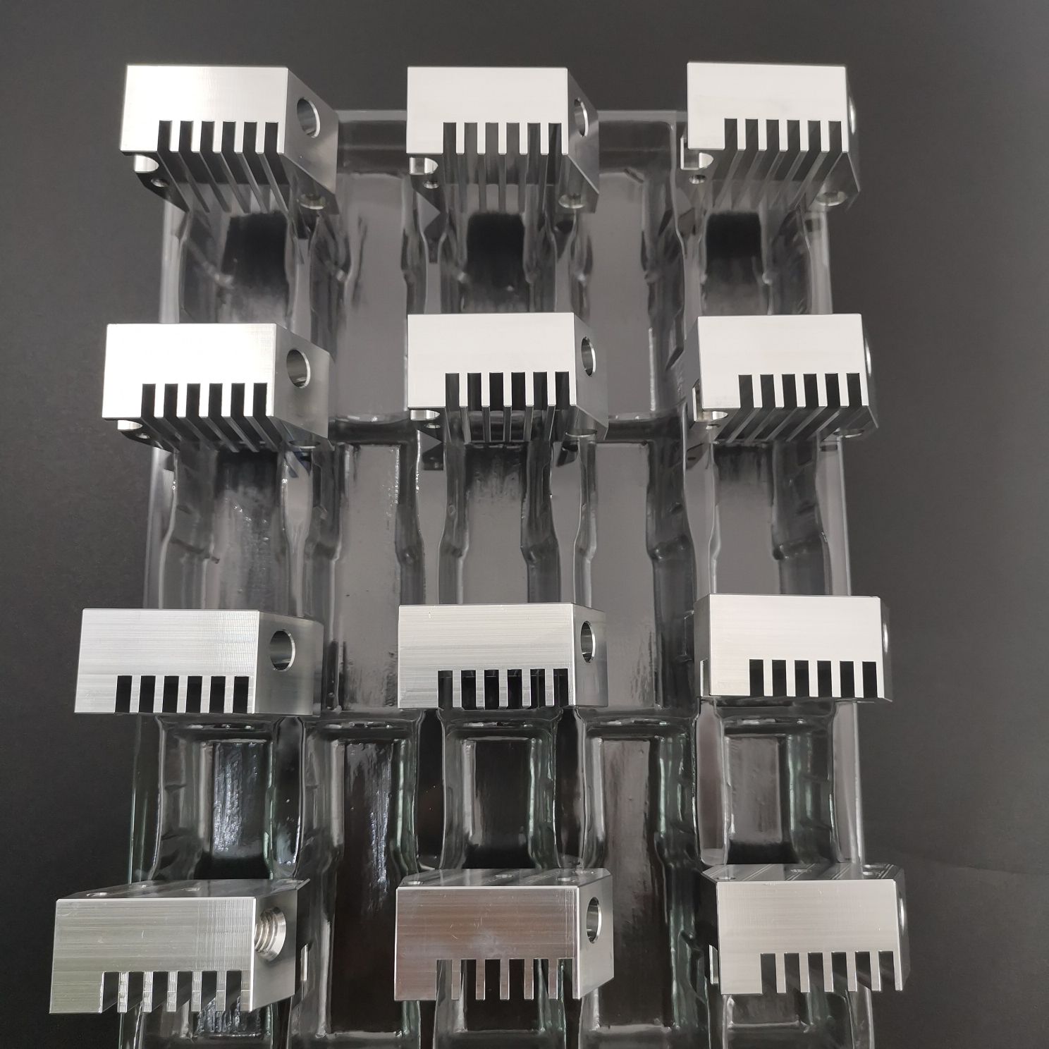 散热器/散热片/3D打印机配件/铝散热器/铝件/打印机配件/打印机零件加工/精密零件加工/来图定制加工
