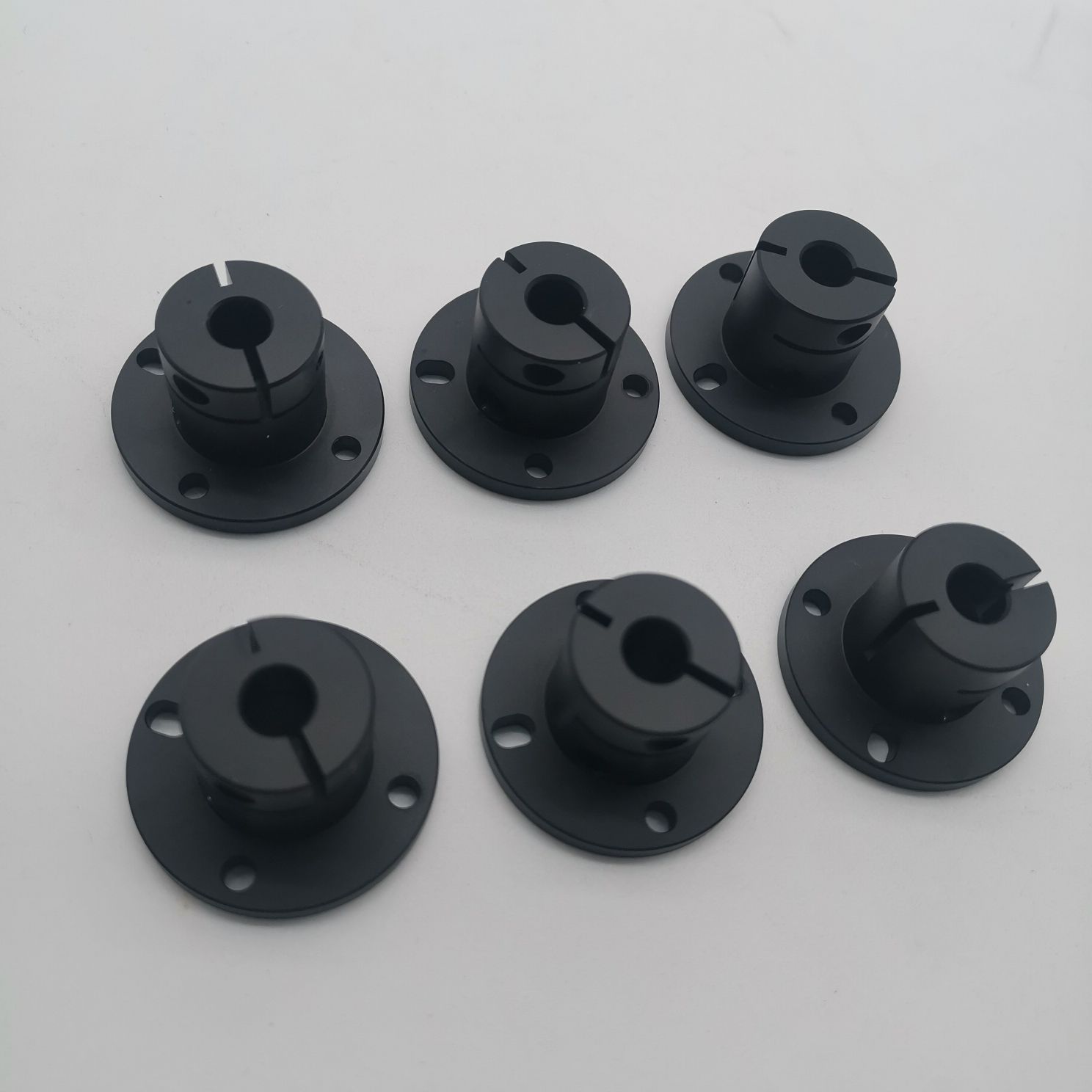 夹具/表面发黑铝加工件/光纤连接件/光纤通讯连接件/精密零件加工