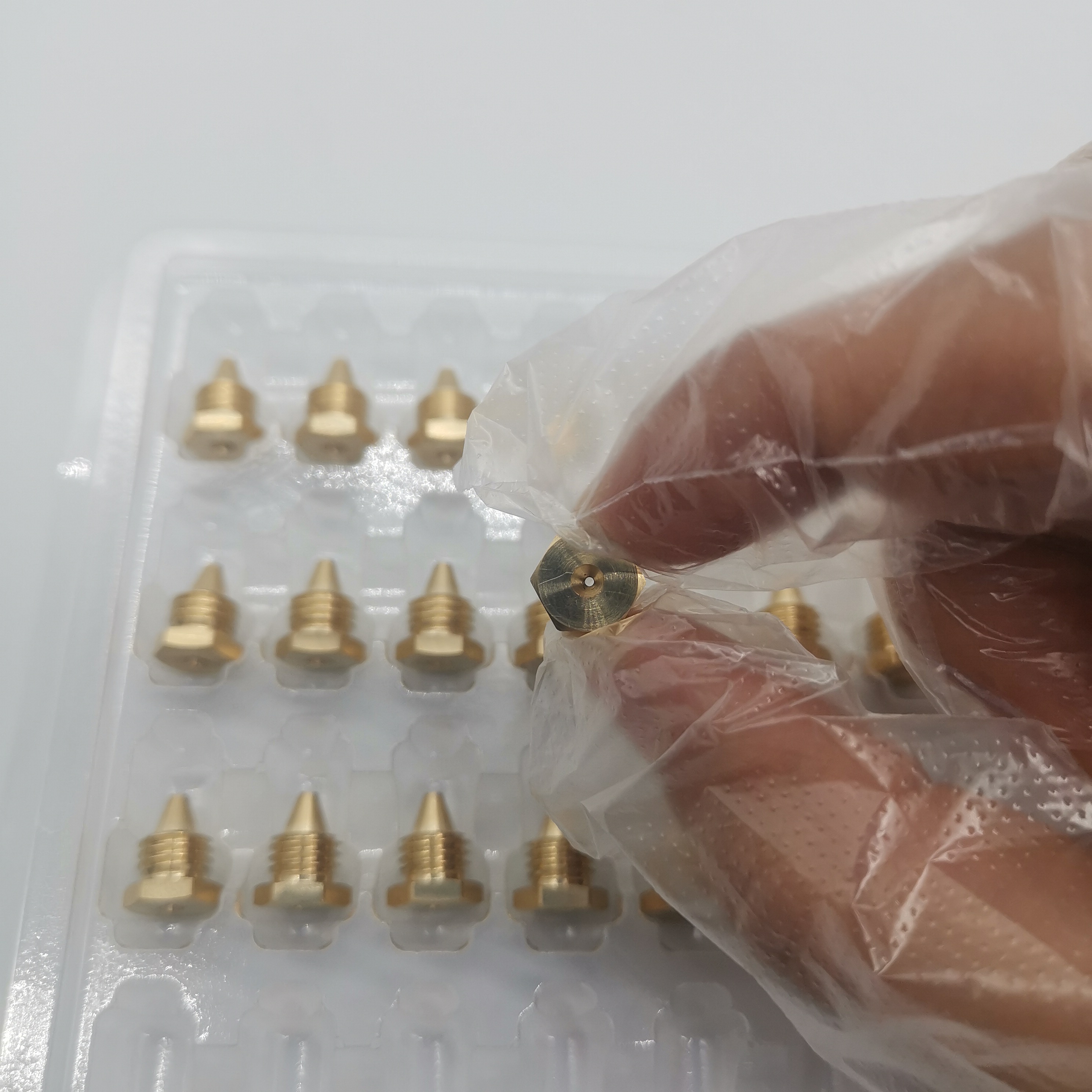 黄铜喷嘴/喷嘴/金属喷嘴/3D打印机喷嘴/走心机零件加工/打印喷嘴/工业喷嘴